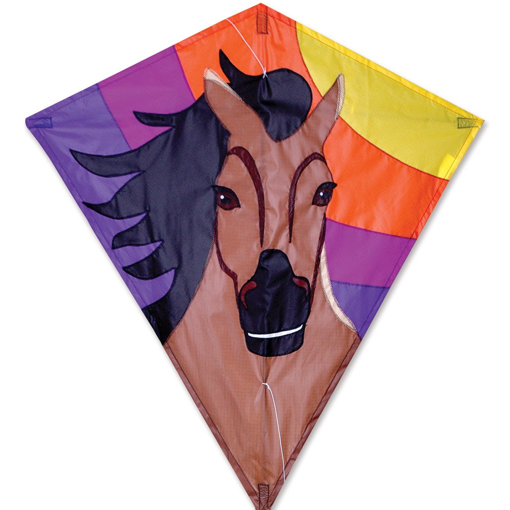 30 in. Diamond Kite - Buckskin Pony