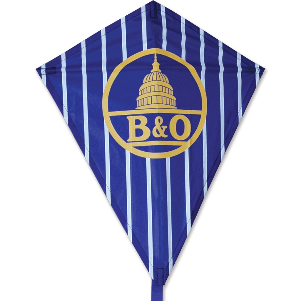 25 in. Diamond Kite - B&O Logo Kite