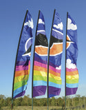 16 ft. Feather Banner - Premier Kites Deluxe