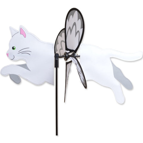 Petite Spinner - White Cat