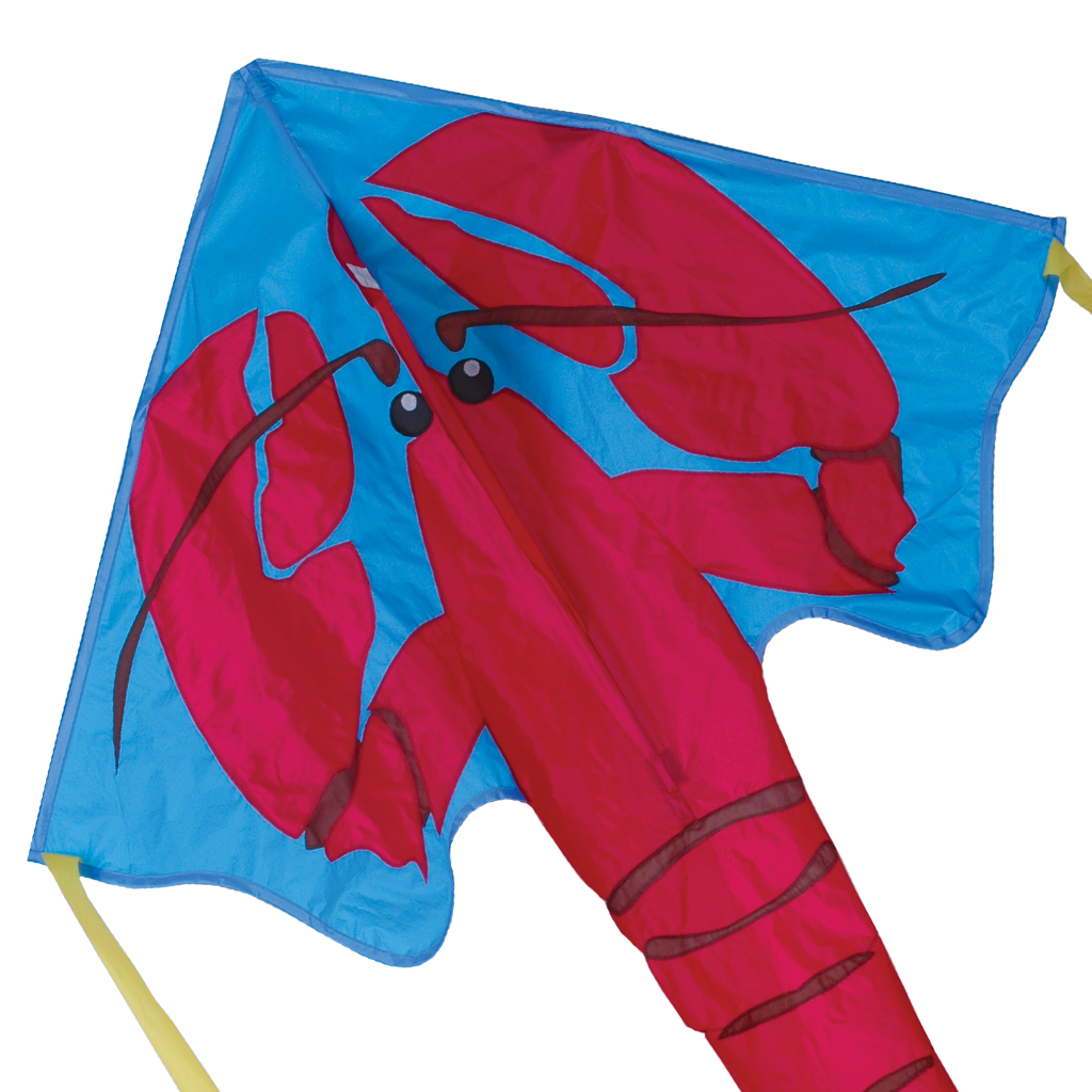 Large Easy Flyer Kite - Red Lobster