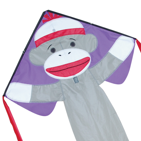 Regular Easy Flyer Kite - Sock Monkey