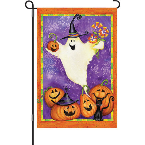 12 in. Halloween Garden Flag - Ghostly Gifts