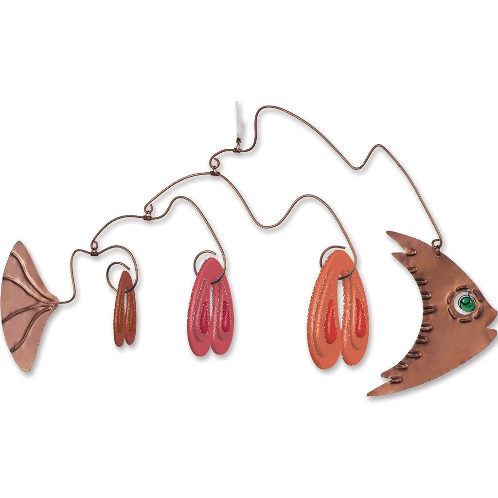 Geo-Kinetic Fish Mobile - Summer