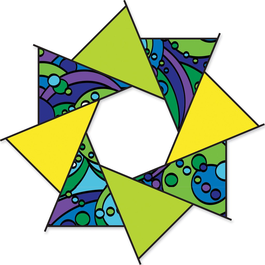 20 in. F-Stop Spinner - Warm Orbit