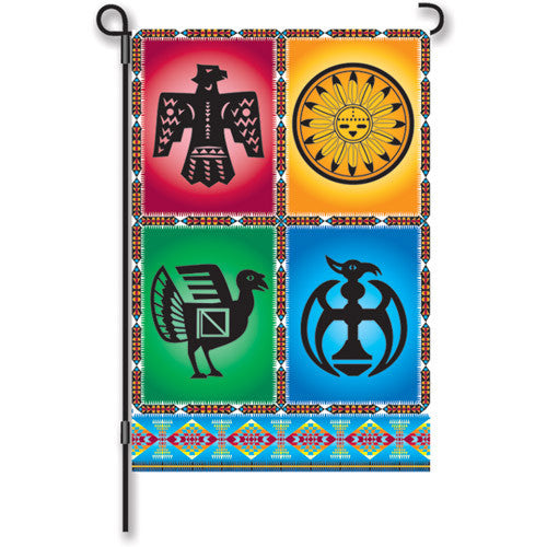 12 in. Southwestern Garden Flag - Wind Dancers