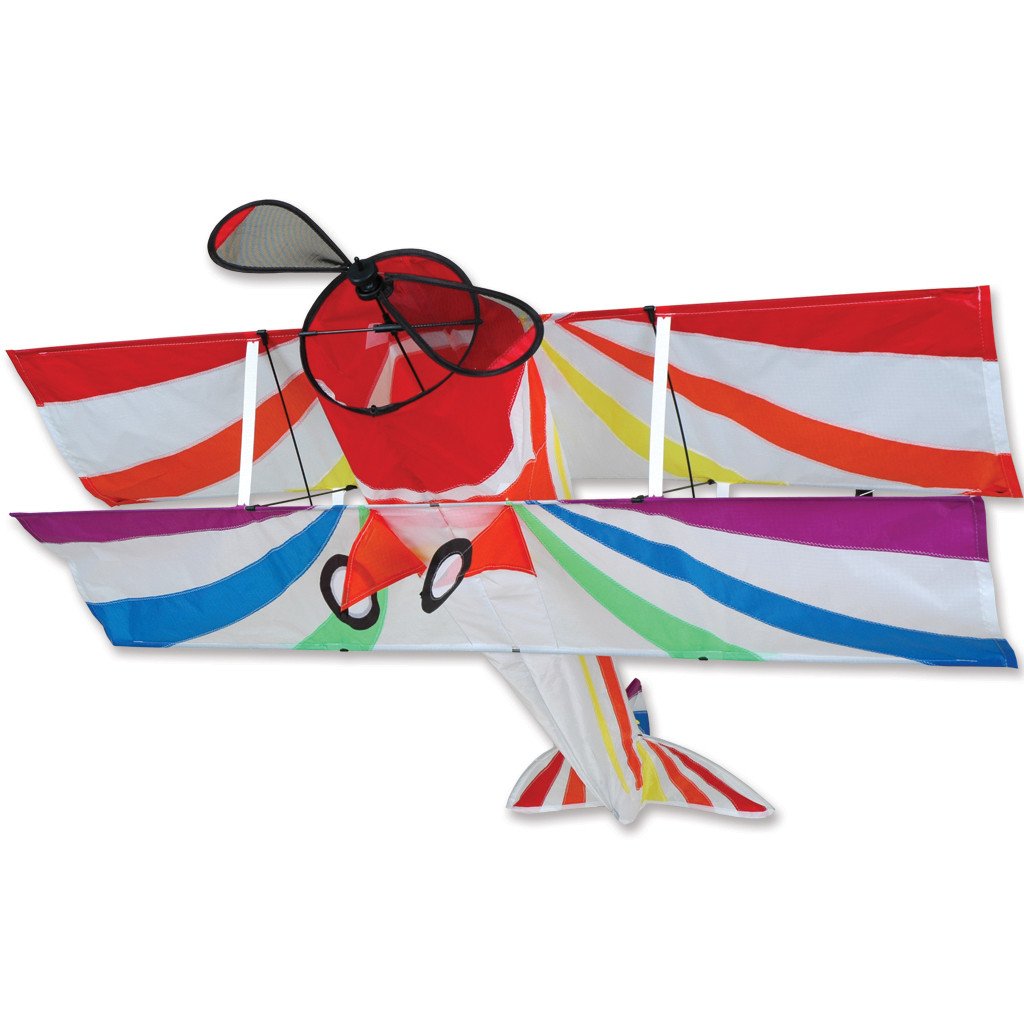 Rainbow Bi-Plane Kite