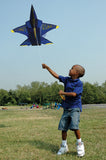 3D Jet Kite - Blue Angel