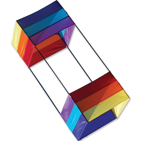 40 in. Box Kite - Rainbow