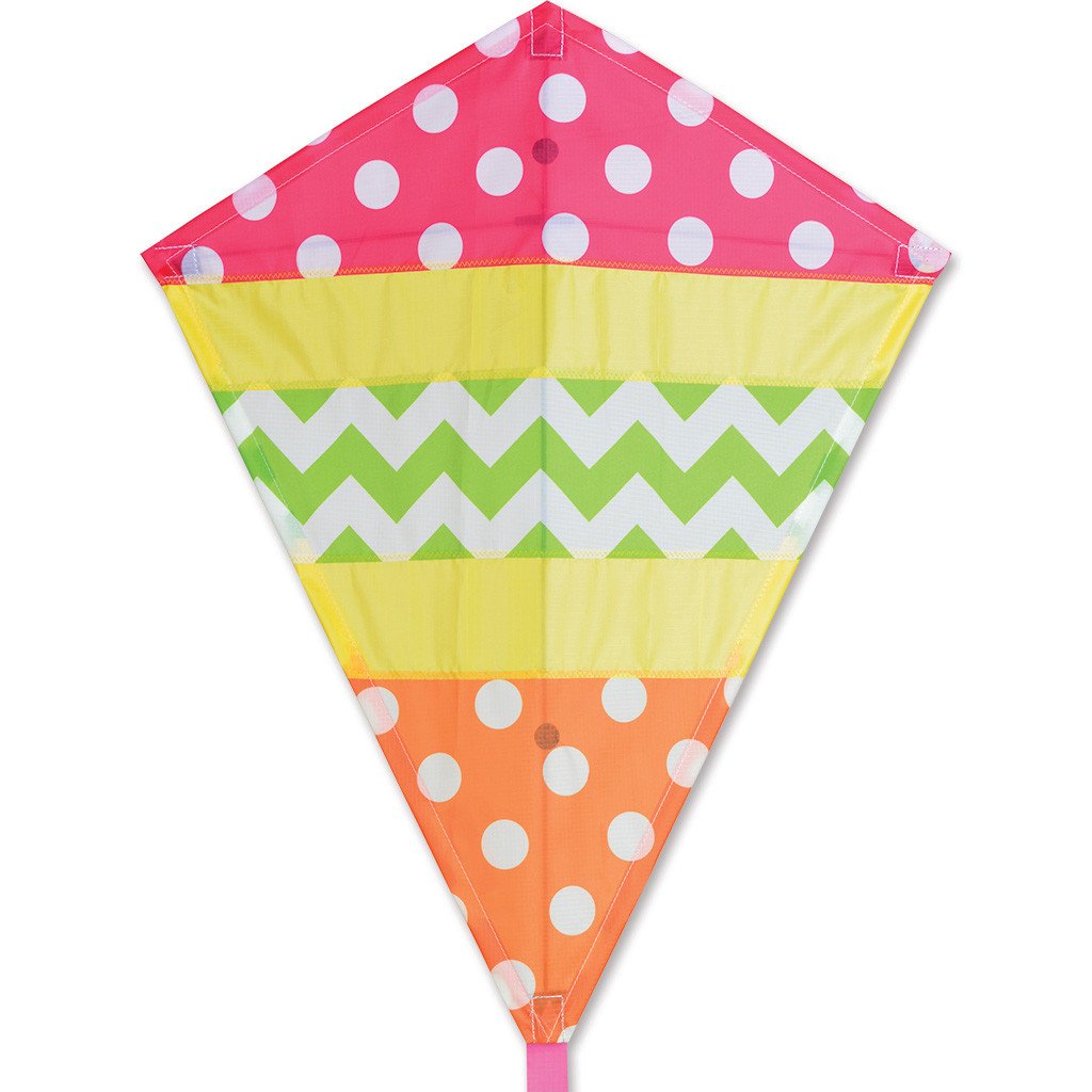 25 in. Diamond Kite - Cheerful