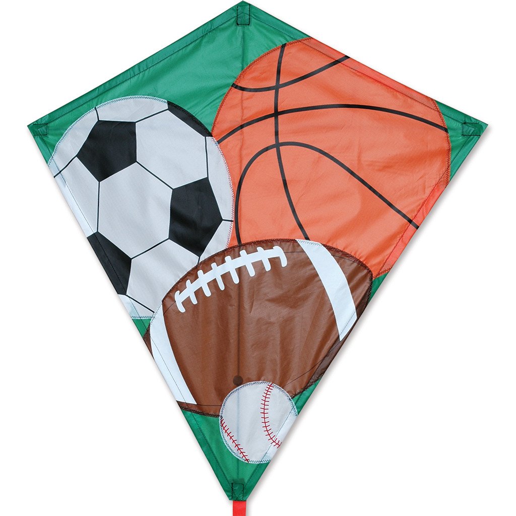 30 in. Diamond Kite - Sports