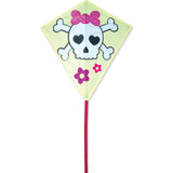 30 in. Diamond Kite - Girl Skull