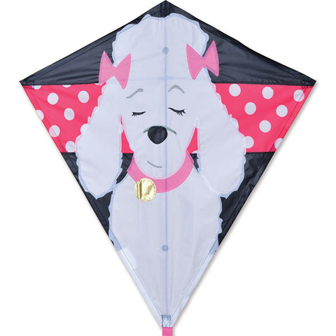 30 in. Diamond Kite - Gigi Poodle