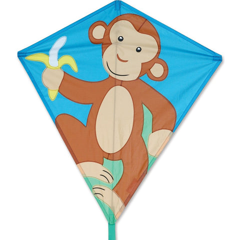 30 in. Diamond Kite - Monkey