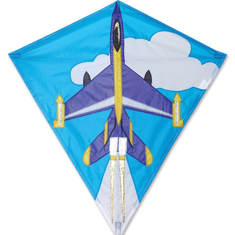 30 in. Diamond Kite - Jet Plane