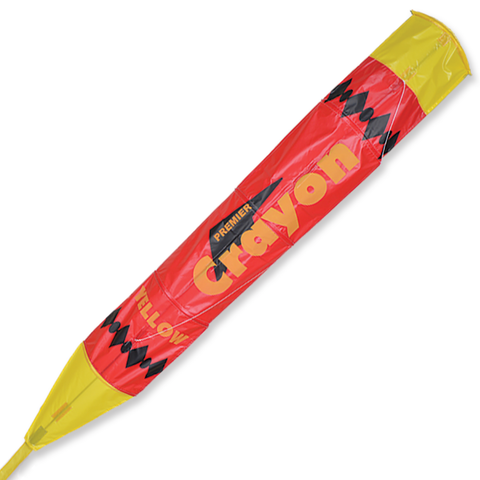 Crayon Kite - Yellow