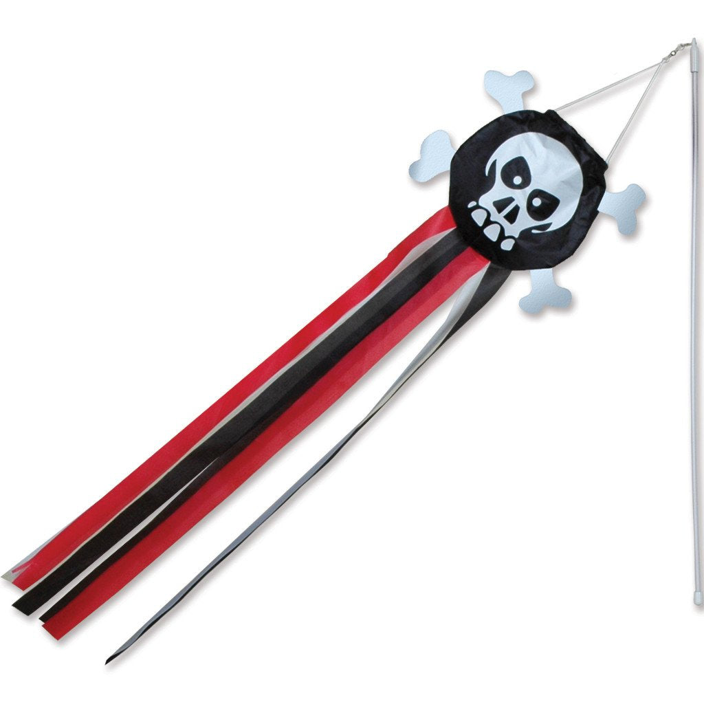 Wind Wand - Skull and Crossbones (Set of 12 Pieces)