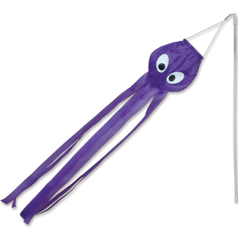 Wind Wand - Purple Octopus (Set of 12 Pieces)