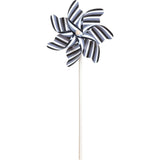 9 in. Pinwheel - Stripes (Set of 24)