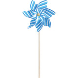 9 in. Pinwheel - Stripes (Set of 24)