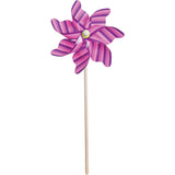 12 in. Pinwheel - Stripes (Set of 24)