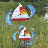 13 in. WhirliGig Spinner - Sailboat