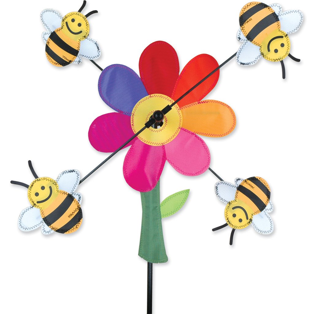 13 in. WhirliGig Spinner - Bumble Bees