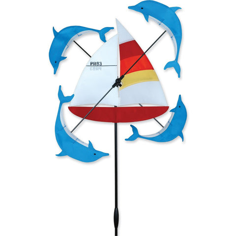 13 in. WhirliGig Spinner - Sailboat