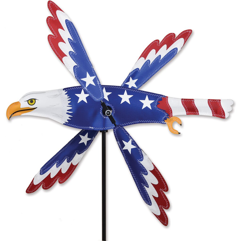 18 in. WhirliGig Spinner - Patriotic Eagle