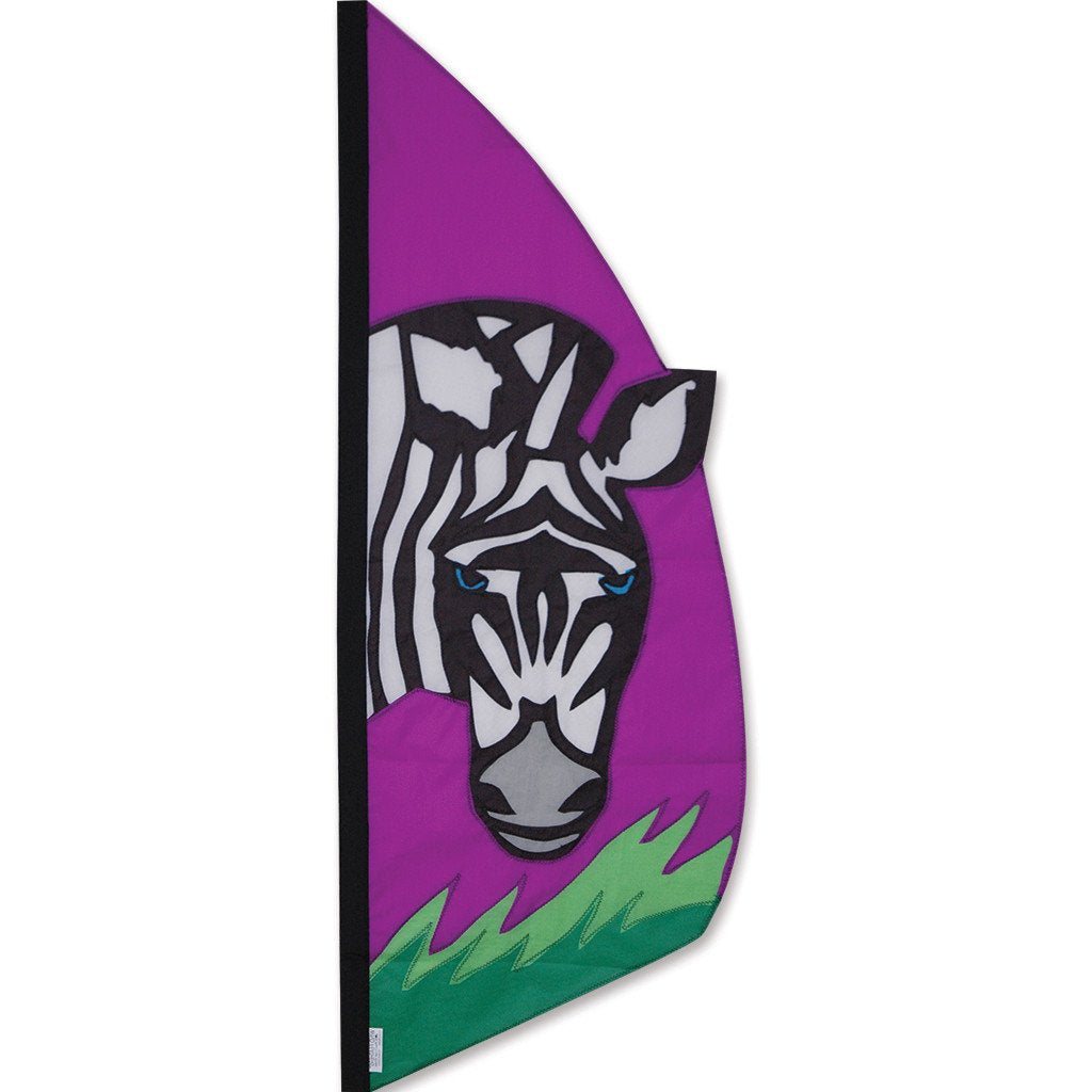 3.5 ft. Feather Banner-Zebra