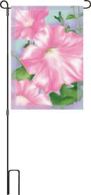 3-Pc. Collapsible Garden Flag Pole