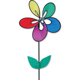 Whirly Wing Flower Spinner - Rainbow