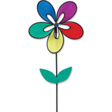 Whirly Wing Flower Spinner - Rainbow