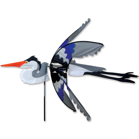 42 in. Flying Great Blue Heron Spinner