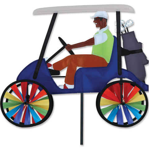 17 in. Golf Cart Spinner - Blue