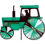 24 in. Modern Tractor  Spinner - Green