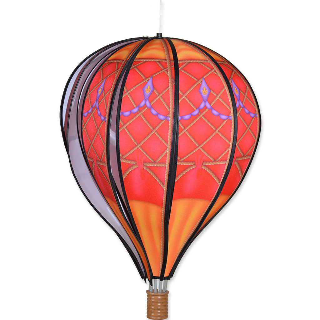 22 in. Hot Air Balloon - Red Vintage