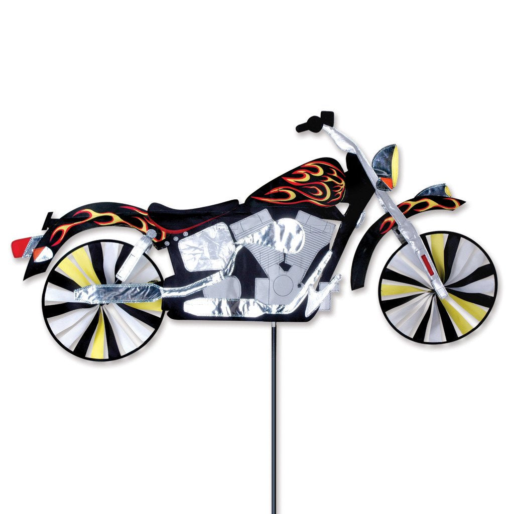 47 in. Motorcycle Spinner - Flame