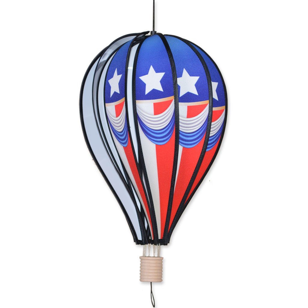 18 in. Hot Air Balloon - Vintage Patriotic