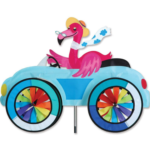 25 in. Car Spinner - Flamingo