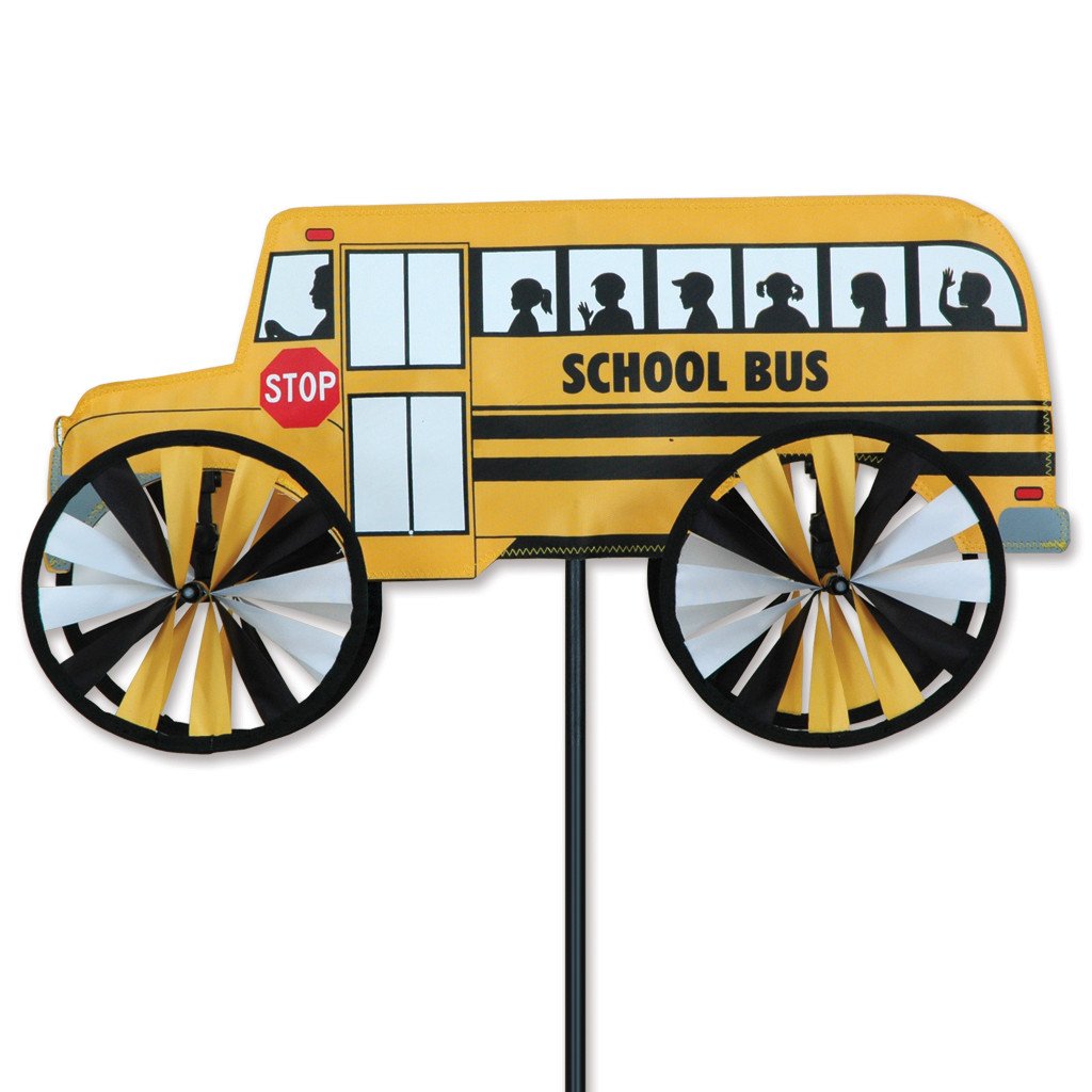 18 in. School Bus Spinner