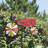 23 in. Old Tractor Spinner - Red