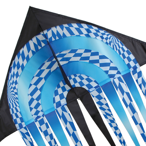 56 in. Stream Delta Kite - Blue Opt