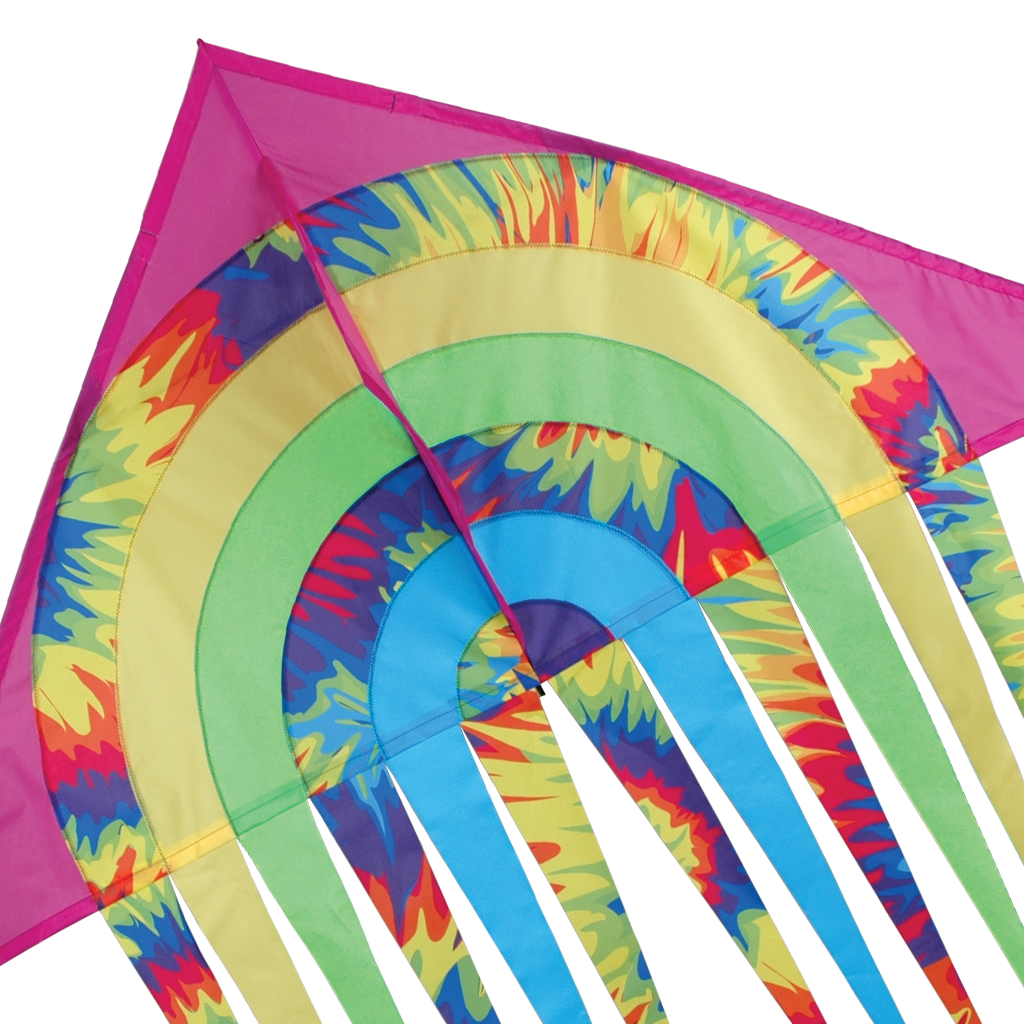 56 in. Stream Delta Kite - Tie Dye