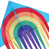 56 in. Stream Delta Kite - Rainbow