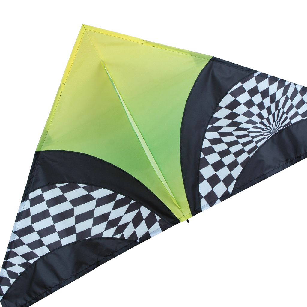56 in. Delta Kite - Green Opt Art