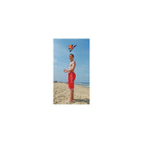 56 in. Delta Kite - Orange Opt Art