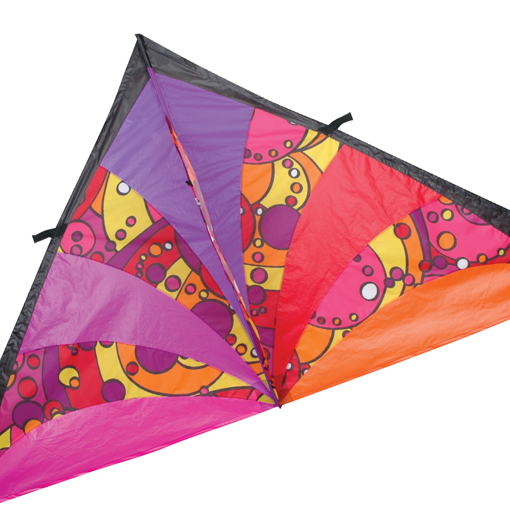 9 ft. Delta Kite - Warm Orbit