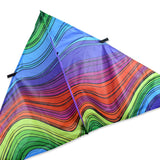 9 ft. Delta Kite - Electromagnetic Rainbow
