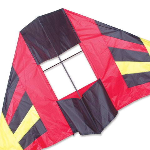 7.5 ft. Box Delta Kite - Red Flair